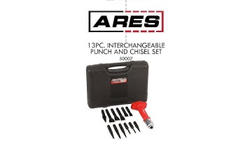 ARES Tool Interchangeable Punch and Chisel Set (50007)