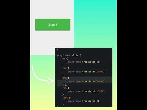 🔥 CSS Keyframe Animation #CSS #Keyframe #Animation infinite loop in ...
