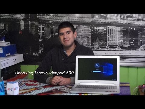 Unboxing Lenovo Ideapad 500