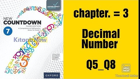 oxford new countdown book 7 third edition| chapter 3 | exercise 3 | Q5 _Q8 |  easily solved