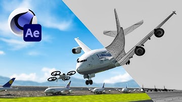 CRAZY Bird Plane Effect in Cinema 4D - Instagram VIRAL