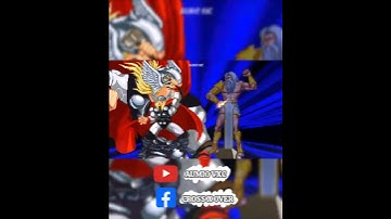 #zeus #thor #marvel #godofwar #norsemythology #greekmythology #fightinggames #pixelart