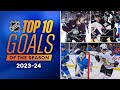 Nhl top 10 goals of the 202324 season