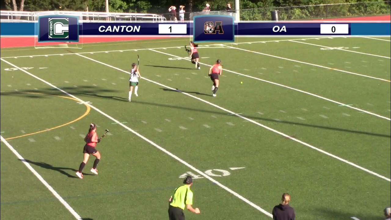 Canton Field Hockey vs OA YouTube