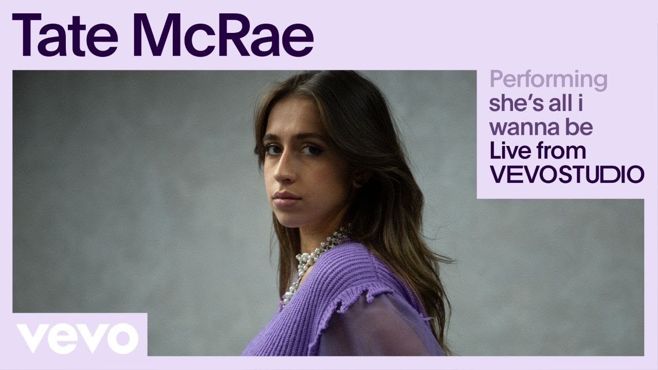 Tate McRae - she's all i wanna be (Live Performance) | Vevo Tate McRae - she's all i wanna be (Live Performance) | Vevo