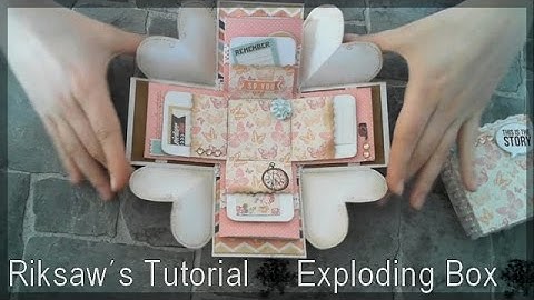DIY [Tutorial #1] Exploding Box [with english sub]