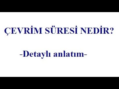 Video: Çevrim verimliliği nedir?