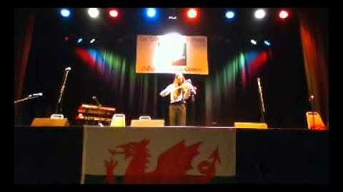 Dylan Cairns-Howarth @ Cwlwm Celtaidd 2015. Young Musician Competition Winner