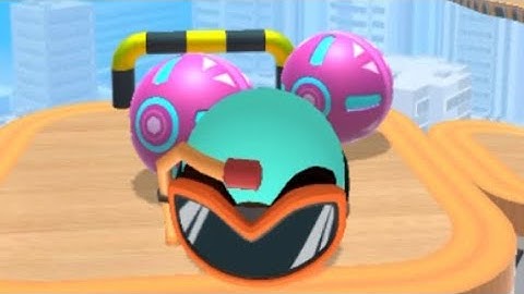 SKY ROLLING BALL 3D -All Levels Gameplay IOS  ( Level 85).