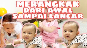 Tahap Bayi Belajar Merangkak dari Awal sampai Lancar dalam 3 Menit