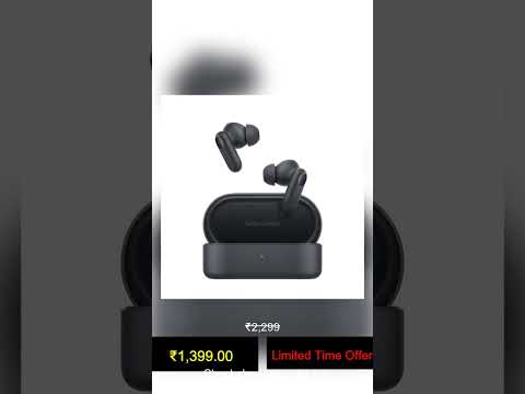 OnePlus Nord Buds 2r True Wireless In Ear Earbuds With Mic 12 4mm Drivers Playback Upto 38hr
