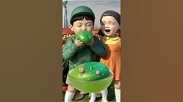 Squid Game AI korean Edible Slime ASMR #squidgame #squidgame2 #ai #asmr