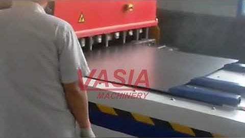 Front Feeding Table For Shearing Machine ---NANTONG VASIA MACHINERY