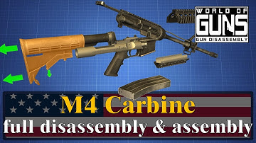 M4 Carbine: full disassembly & assembly | World of Guns