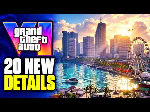 Rockstar Just Revealed 20 HUGE New GTA 6 Gameplay Details