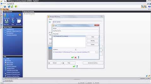 TopSolid - PDM - Configuring PDM Service