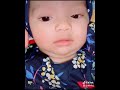 Baby reacting in song