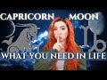 What Is CAPRICORN MOON Sign ♑🌕 What You NEED To Feel Fulfilled, Secrets & Desires