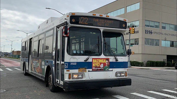 2006 Orion VII OG HEV 3522 Q22 Bus At Beach 116th St & Newport Av/Rockaway Beach Bl & Beach 105th St