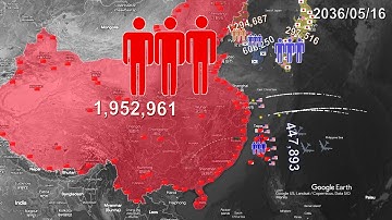 The Rise of Taiwan in 8 minutes using Google Earth