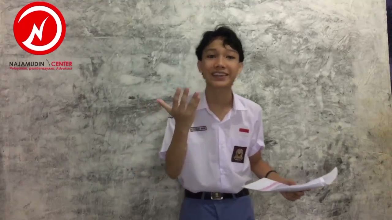Muhamad Ridwan Noor | SMAN 4 BOGOR | Lomba Baca Puisi Online