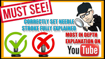 How To Correctly Set A Tattoo Needle & 