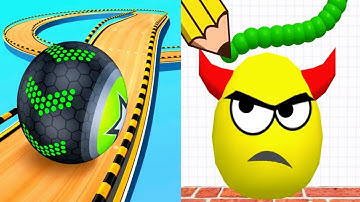 Going Balls vs Draw To Smash - Satisfying ASMR Gameplay All Levels