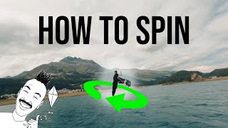 How to SPIN! Kitesurfing Tutorial | Get High with Mike | JTTT