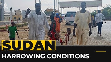 Sudan fighting: Hundreds killed and thousands displaced