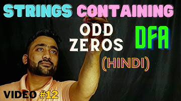 Video 12 - Strings Containing Odd 0