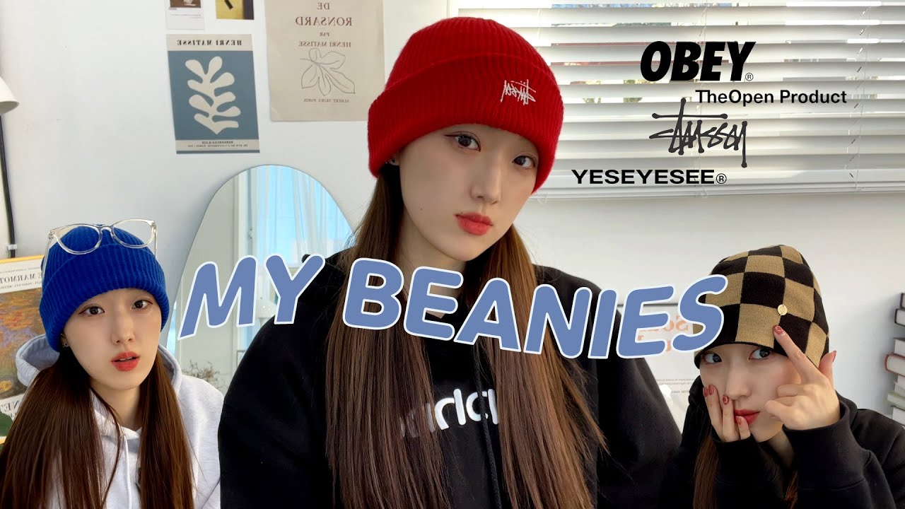 FASHION HAULㅣ올 겨울엔 비니 써보는건 어때요?☃️ ㅣ비니 추천ㅣ비니 스타일링 - YouTube