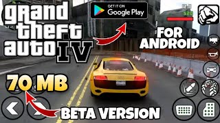 GTA 4 Unofficial Beta Version For Android !!! With Ultra Realistic HD Graphics screenshot 4
