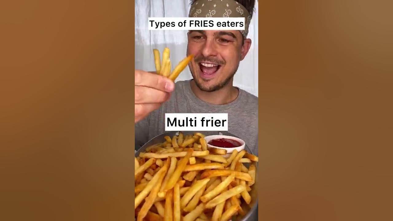 What type of FRIES eater are you?🤩🍟🔥 | CHEFKOUDY