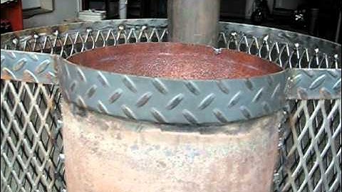 How To Build A Sauna Stove From 2 Propane Tanks, Part 5