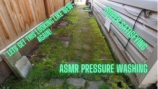 Super Satisfying Pressure Washing ASMR,  #asmr, #pressurewashing, #satisfying,