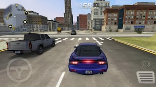 Extreme Car Driving Superfast Car Blue Ryuu R7 Adventure Off-road challenge Highway screenshot 5