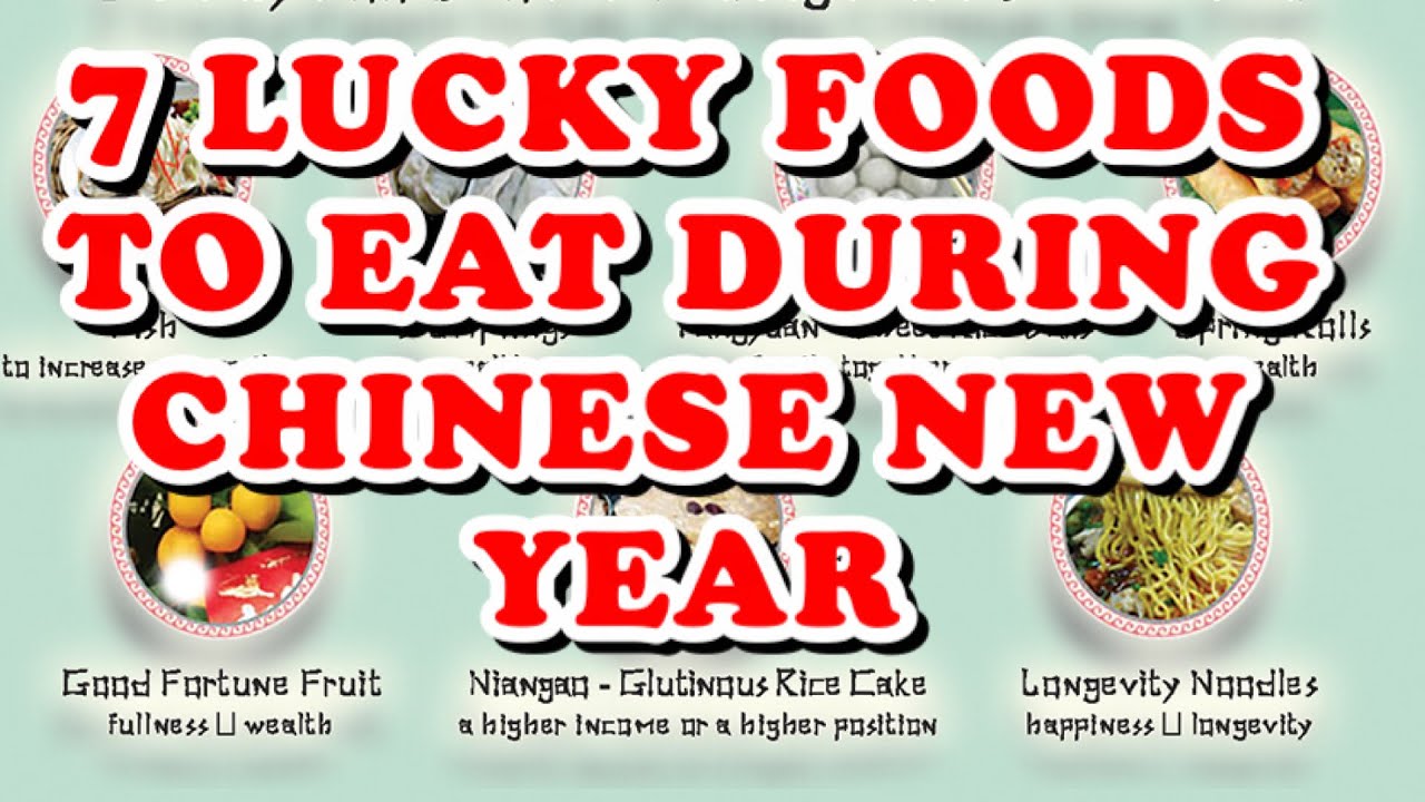 Chinese New Year Food Top 7 Lucky Foods and Symbolism YouTube
