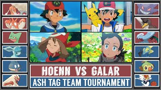 Semifinal: HOENN ASH \& MAY vs GALAR ASH \& GOH | Ash Tag Team Tournament | Pokémon Battle #06