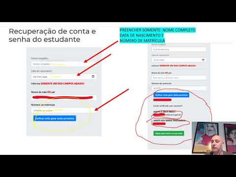 Tutorial de Criação do e mail @educar.rs.gov.br e recuperação de senha.