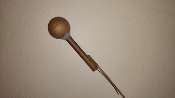 selfmade 1lb coreburner rocket 4" ballshell header goldglitter to flashcore