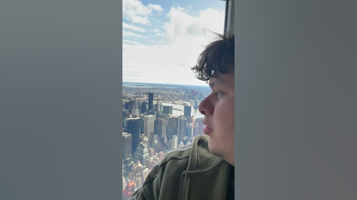 Going to the top of the Empire State Building with a fear of heights- follow for more NYC content