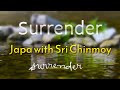 Japa surrender  reciting music and handwriting by sri chinmoy