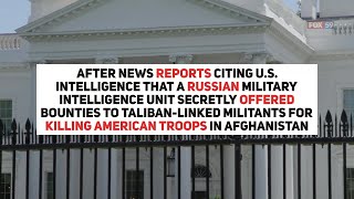 Trump denies knowledge of reported bounties on US troops