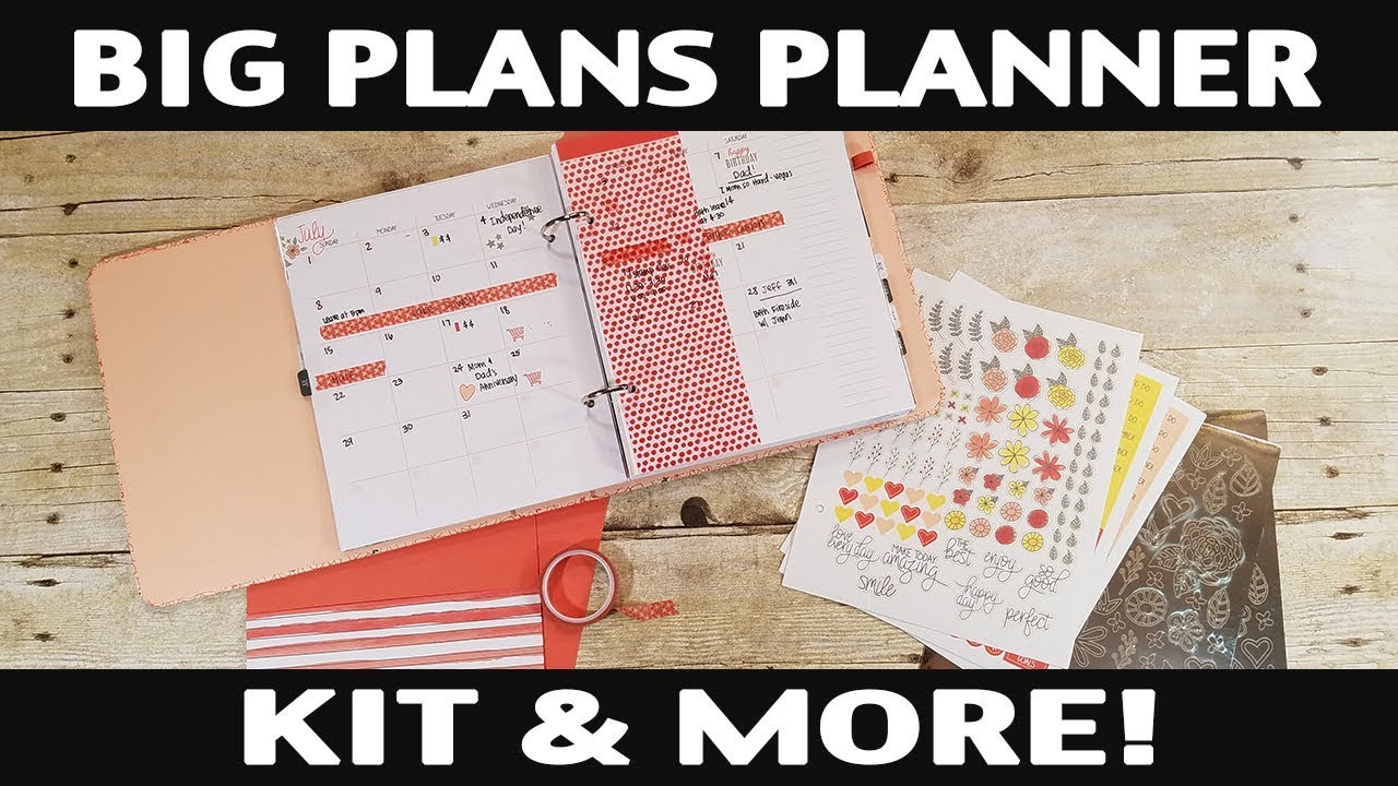 Stamping Jill - Big Plans Planner Kit & More!