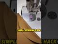 Stop Messy Rolled Hems Forever! 1 Sewing Machine Trick That Works On Every Fabric #sewingparts
