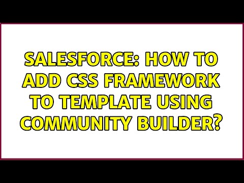 Salesforce: How to