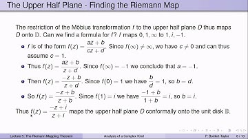 Week4Lecture5: The Riemann Mapping Theorem