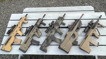 Cover Image for Bullpup Battle - Hellion vs MDRX vs AUG  vs Tavor vs FS2000