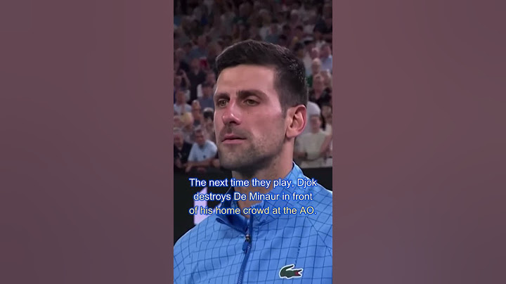 Why you NEVER f*** with Djokovic.