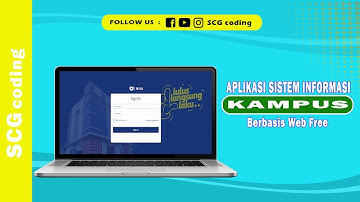 Aplikasi sistem informasi kampus berbasis web free